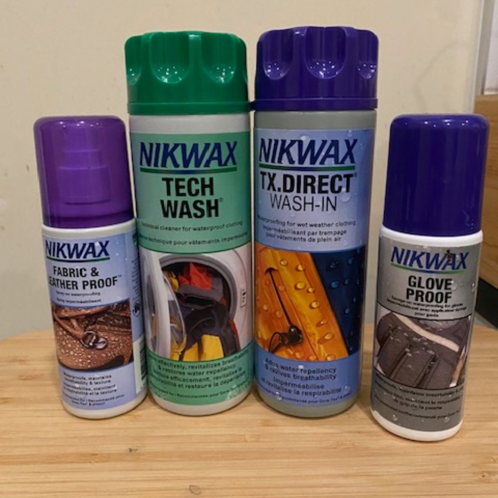 Nikwax waterproofing solutions